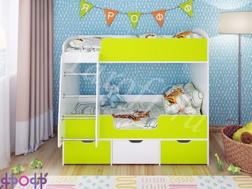 Кровать двухъярусная "Малыш Двойняшка" Ярофф Москва