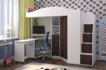 Кровать-чердак "Юниор-4" Ярофф Москва