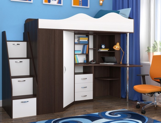 Кровать-чердак  Ярофф Москва