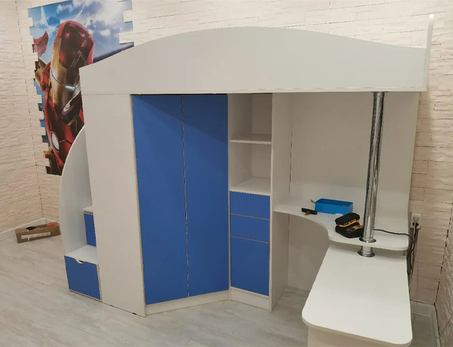 Кровать-чердак, фото от клиента