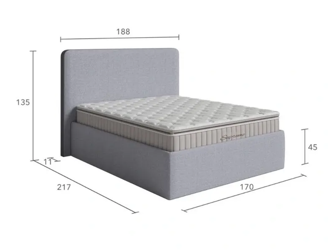 Двуспальная кровать Airis