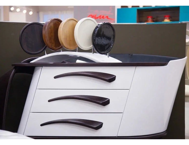 Тумба под ТВ Бразо без механизма, тонированное стекло