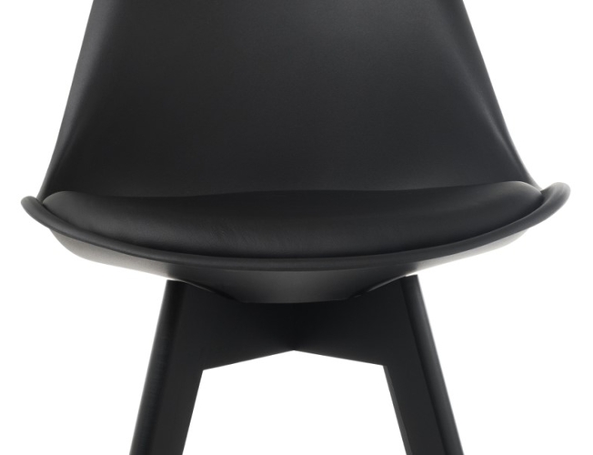 Стул Bonuss black/black (Арт.11828)