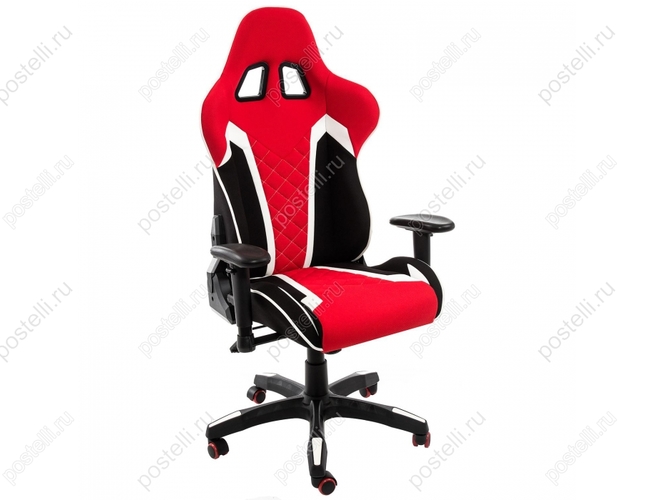 Игровое кресло Prime черное/красное (Арт. 1859)