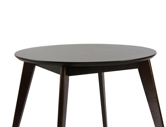 Стол круглый Олсон мини 90 (грецкий орех)