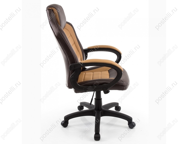 Компьютерное кресло Kadis коричневое/бежевое (Арт. 1726)