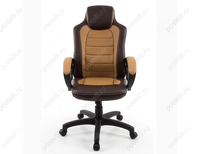 Компьютерное кресло Kadis коричневое/бежевое (Арт. 1726)