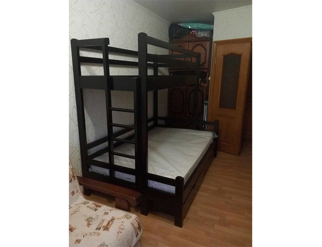 Кровать двухъярусная Велес Орленок с ящиками