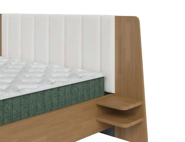 Кровать FlyWood с полками (сосна)