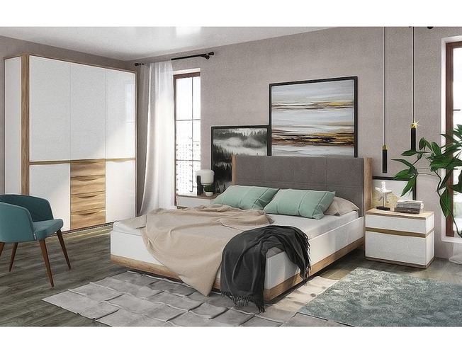 Спальня Николь-Люкс (комплект 1)