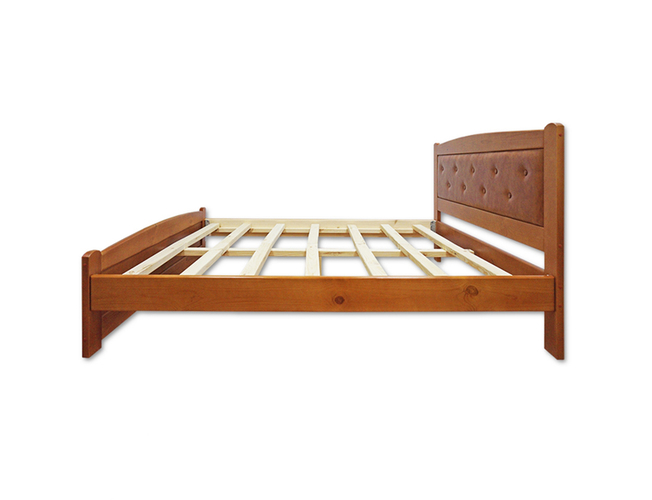 Кровать Велес Березка (кожа)с ящиками