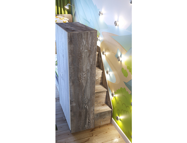 Кровать-чердак Юта 1 Ярофф Москва