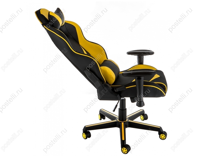 Игровое кресло Racer черное/желтое (Арт. 11379)