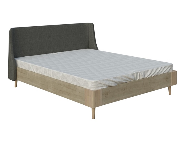 Кровать Lagom Side Chips темно-серая