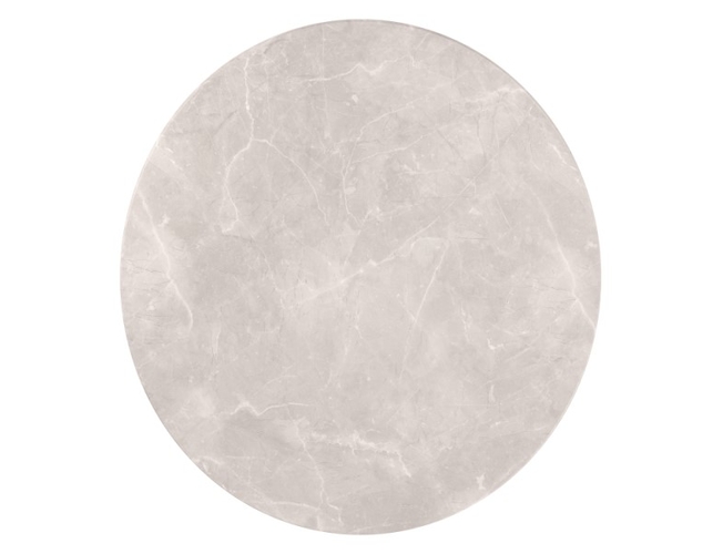 Стол Абилин 90 мрамор светло-серый/белый матовый (Арт.507216)