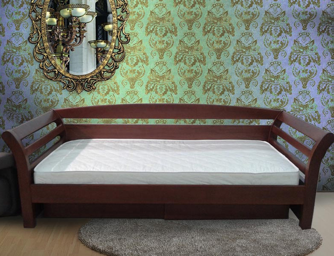 Кровать Бриз каштан