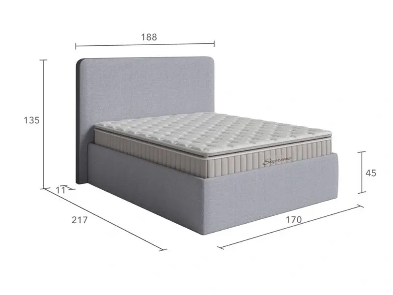 Двуспальная кровать Airis