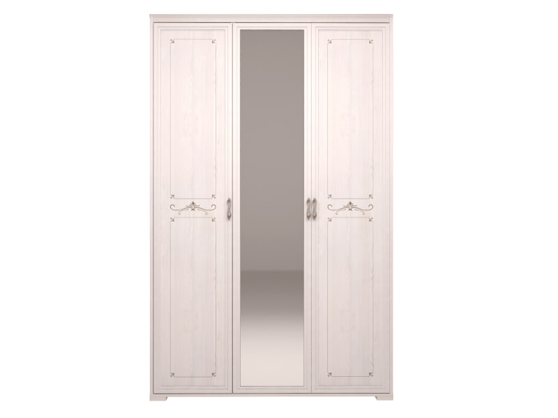 Шкаф 3-х дверный Афродита 06 с зеркалом