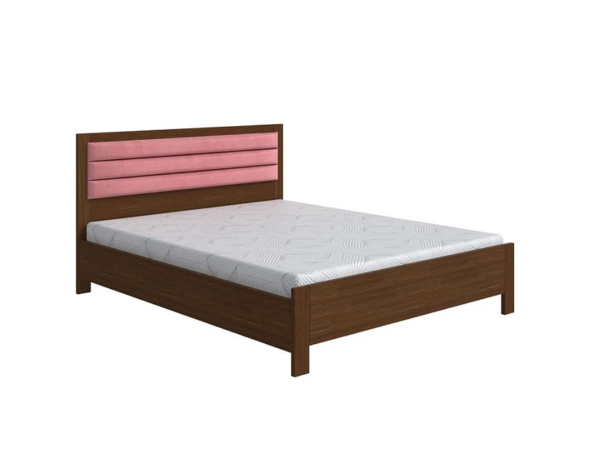 Кровать Райтон Prima с ПМ Ultra Ягодный сорбет/Мокко (сосна)